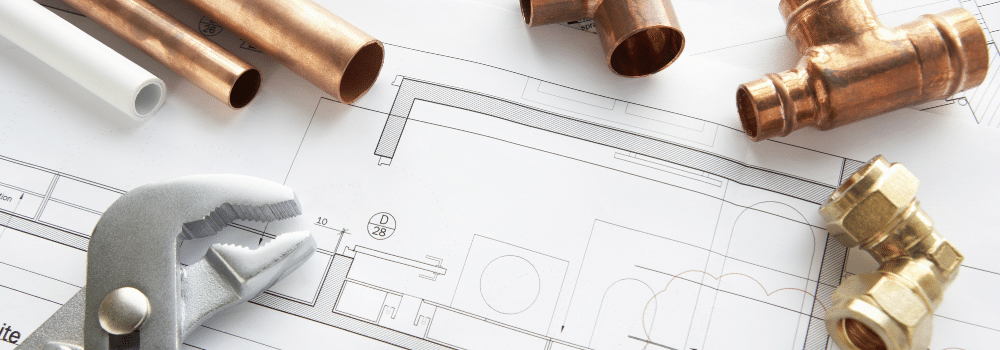 matériel de plomberie et plans